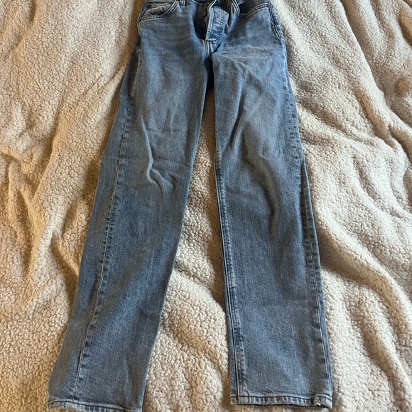 Denim Forum “The Arlo Hi-Rise Straight” Jeans - Picture 6 of 6